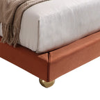 Serene Luxury Upholstered Platform Low Profile Bed