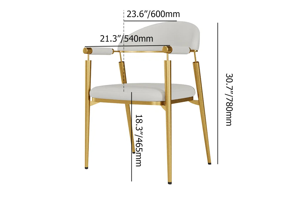 Indo Luxury Metal Dining Chair
