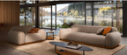Busnelli Modern Luxury 5 Seater Sofa Set
