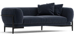Kelva 3 Seater Modern Curvy Sofa