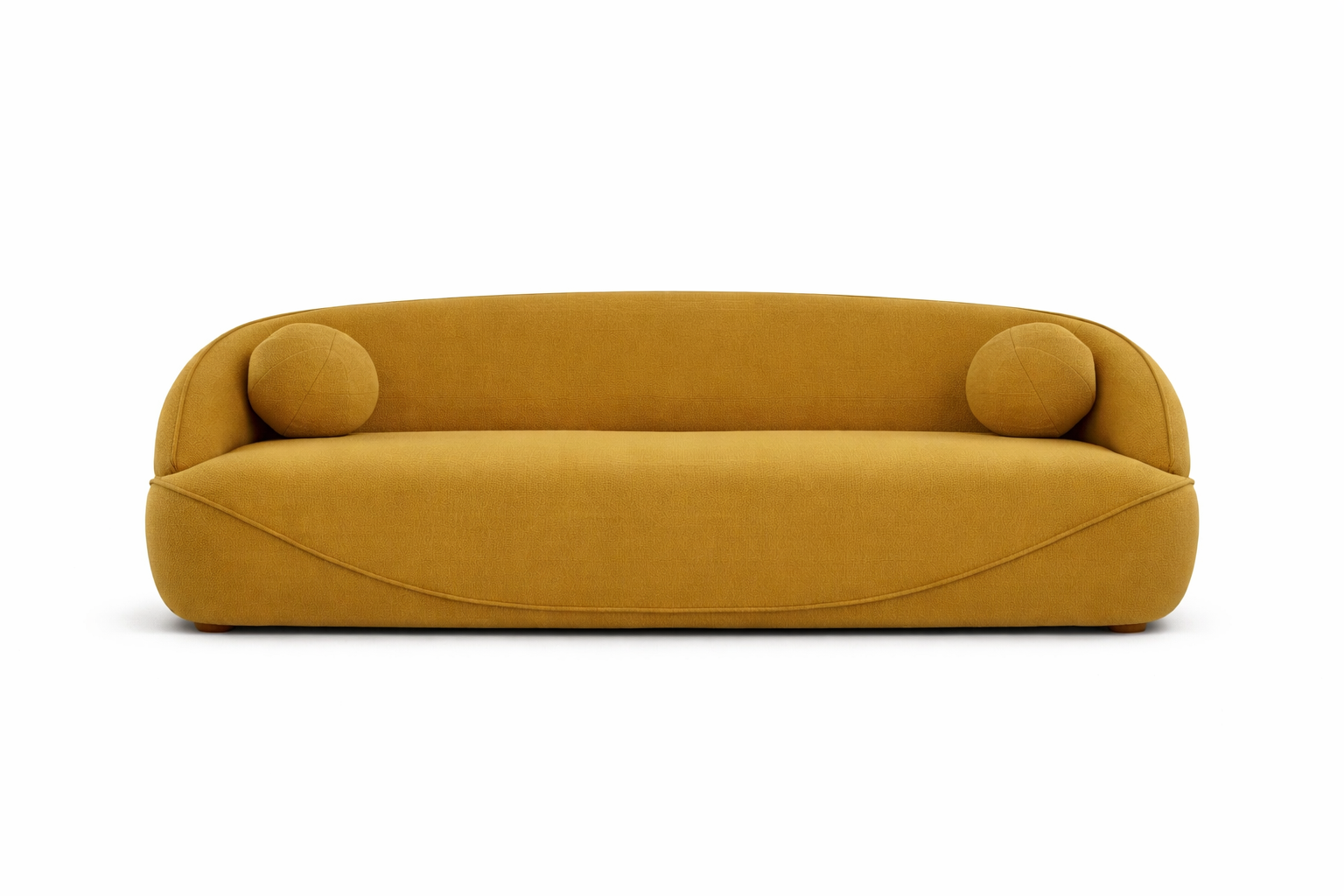 Rayez Modern 3 Seater Curvy Sofa