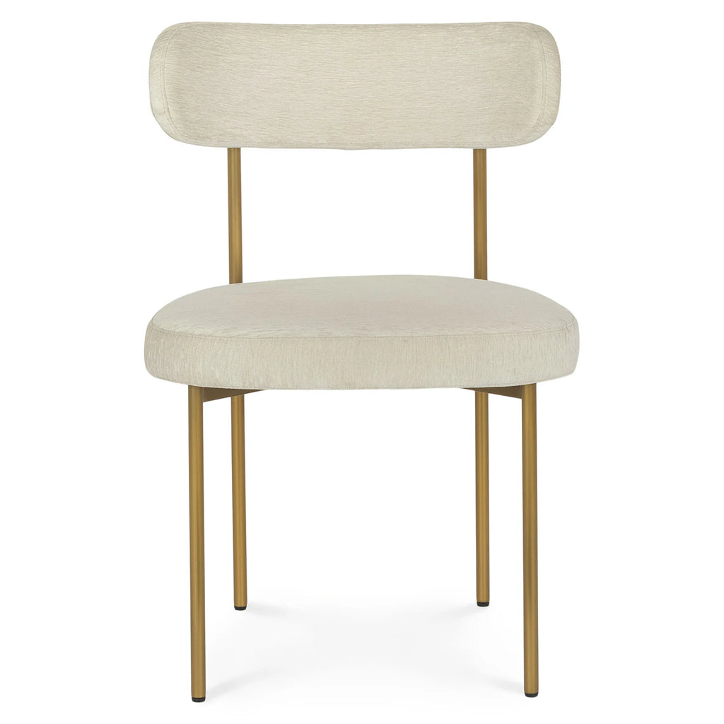 Clarka Modern Metal Dining Chair