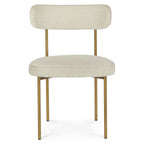 Clarka Modern Metal Dining Chair