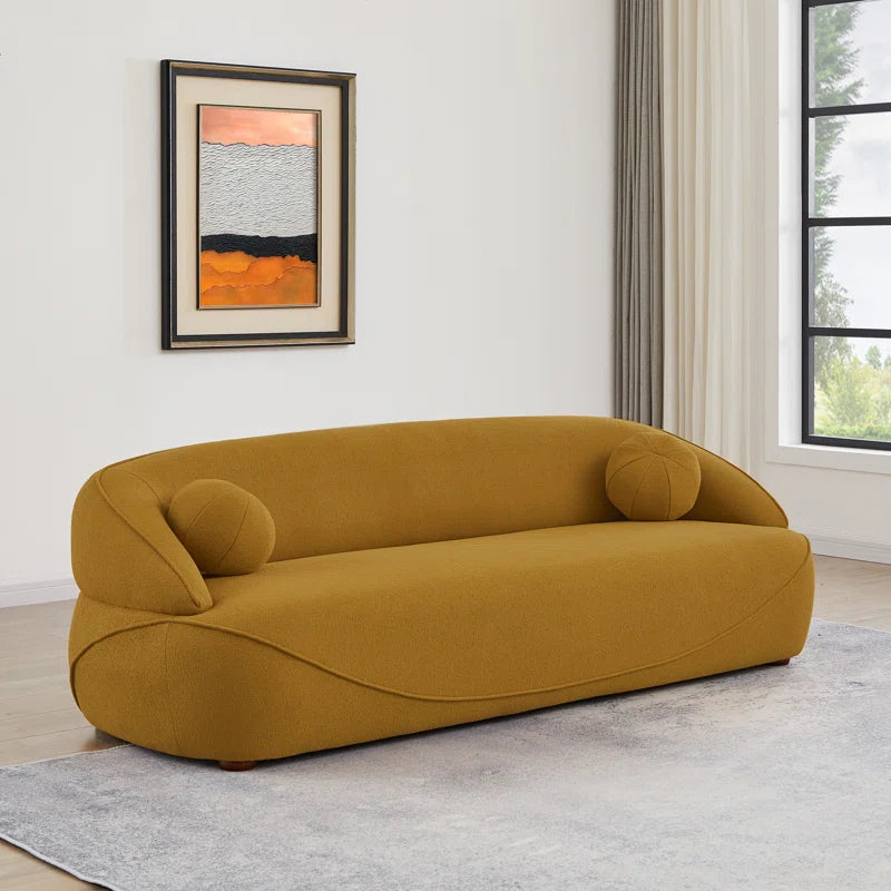Rayez Modern 3 Seater Curvy Sofa