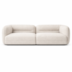 Absar 3 Seater Luxury Curvy Boucle Sofa