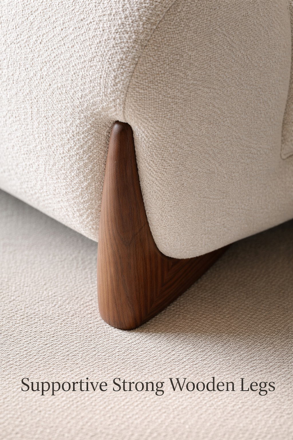 Aster Modern Luxury 3 Seater Boulce Sofa