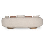Rayo Modern Luxury Boucle Fabric 3 Seater Sofa