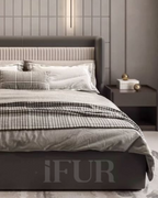 Grayoir Modern Upholstered Bed