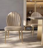 Zeva Modern Luxury Chairs With Scoda Modern Round Table