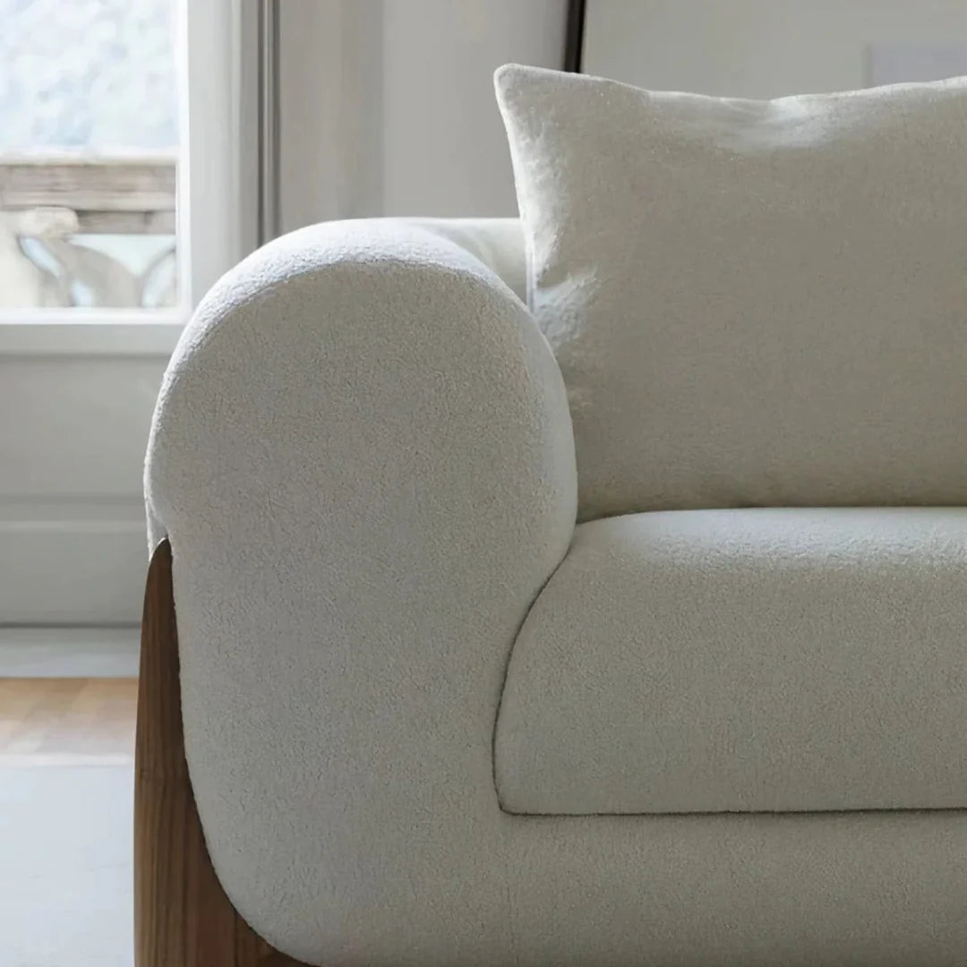 Aster Modern Luxury 3 Seater Boulce Sofa Last Part Pay