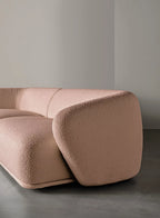 Rene Modern Boucle Sofa Set With Centre Table