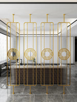 Meesha Metal Glass Steel