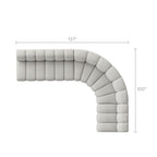 Morco Luxury Modern Section Sofa