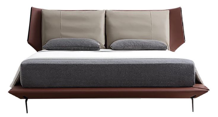Iden Modern Sleek Bed Without Storage