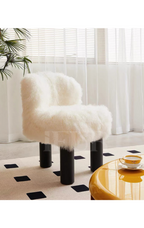Plush Shearling Lounge Chair