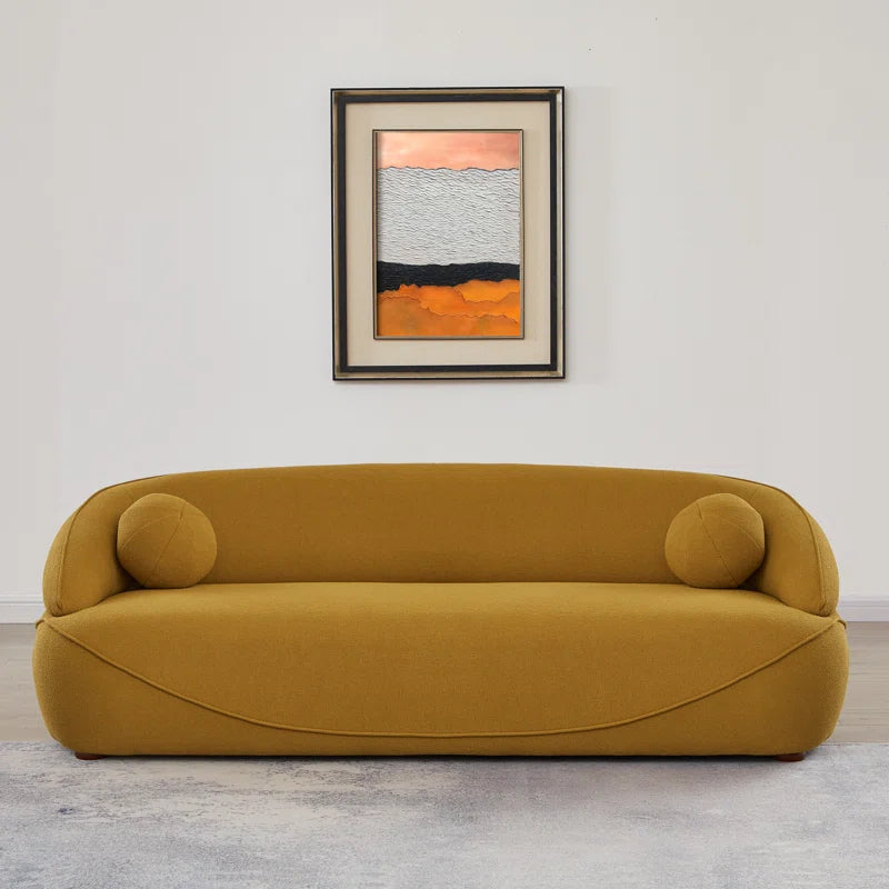Rayez Modern 3 Seater Curvy Sofa