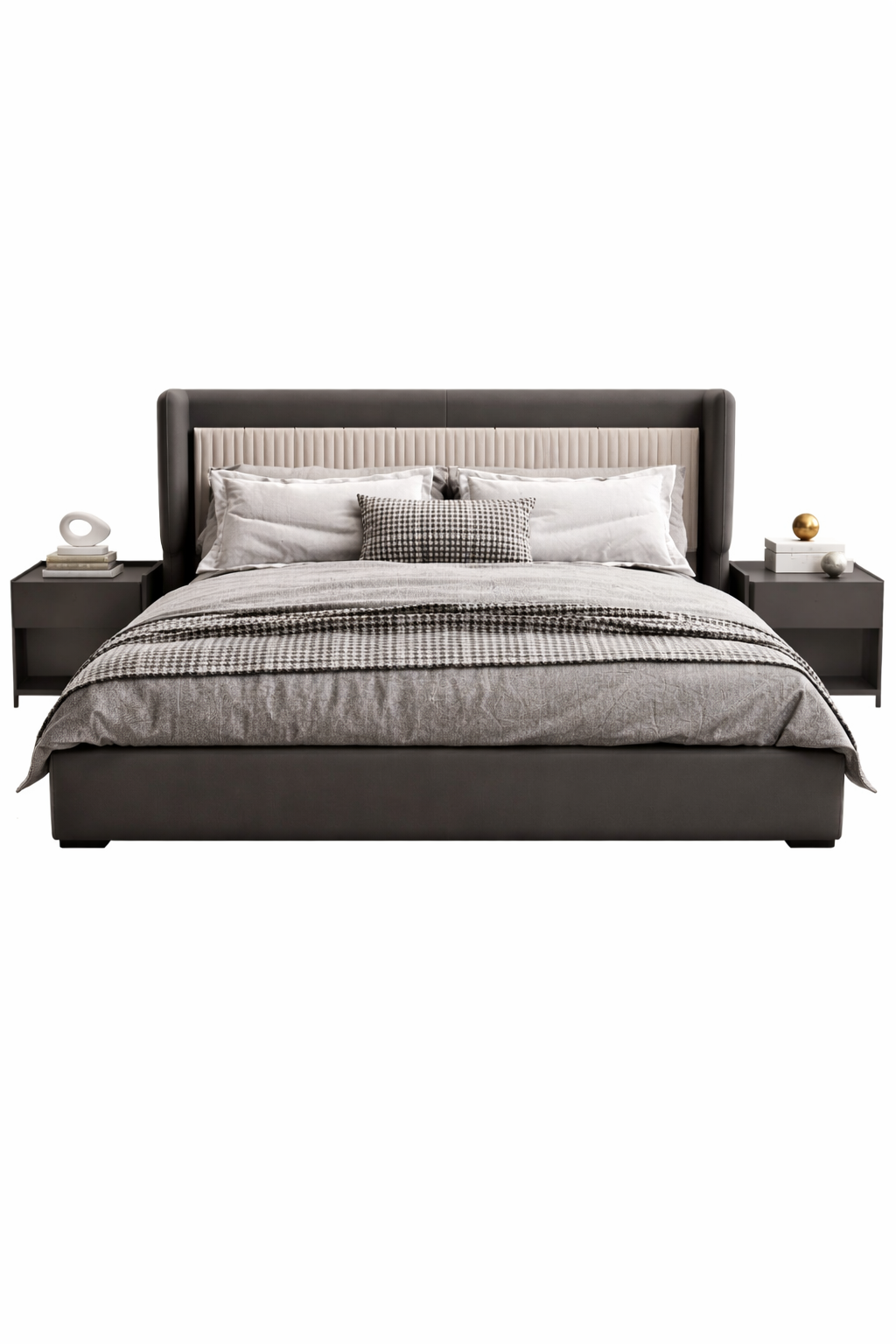 Grayoir Modern Upholstered Bed
