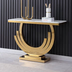 Mozo Designer Luxury Console with  Marble Top