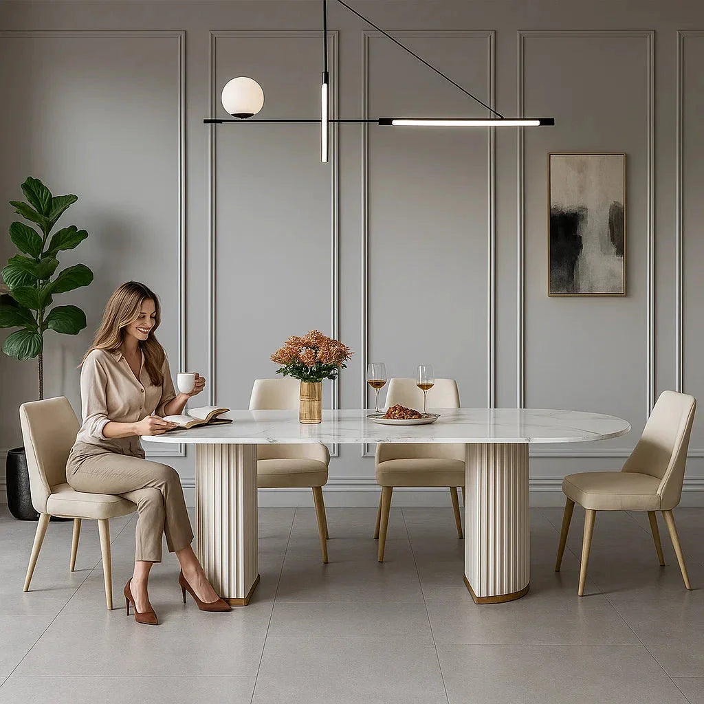 The Imperial Classic Luxury Dining Table Set