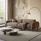 Carley Modern Retro 3 Seater luxury Sofa Set