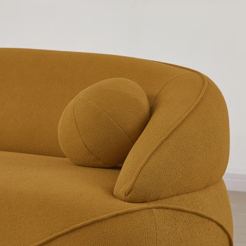 Rayez Modern 3 Seater Curvy Sofa