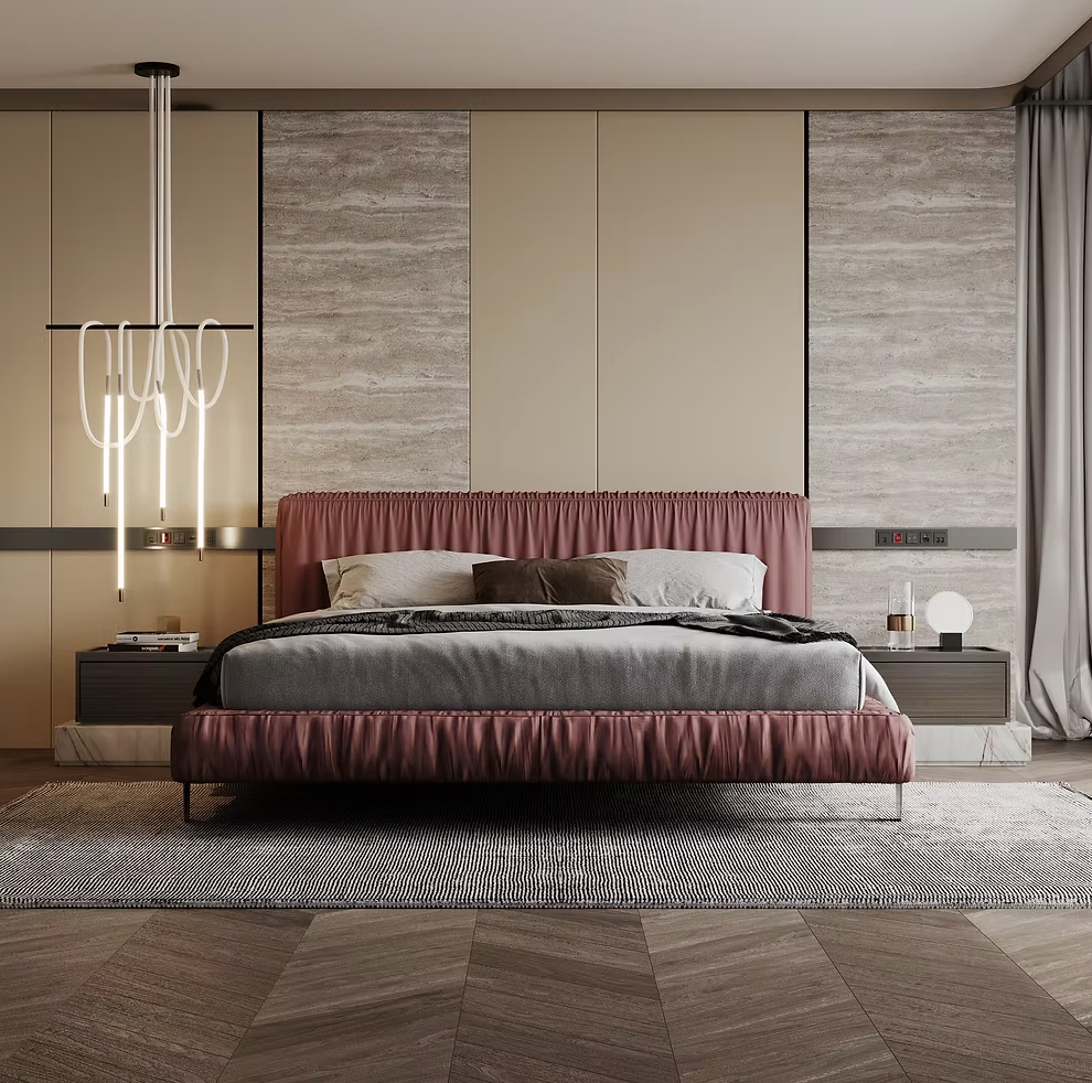 Marono Modern Bed Without Storage