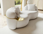 Metalia Modern Luxury 3 Seater Sofa