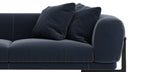 Kelva 3 Seater Modern Curvy Sofa