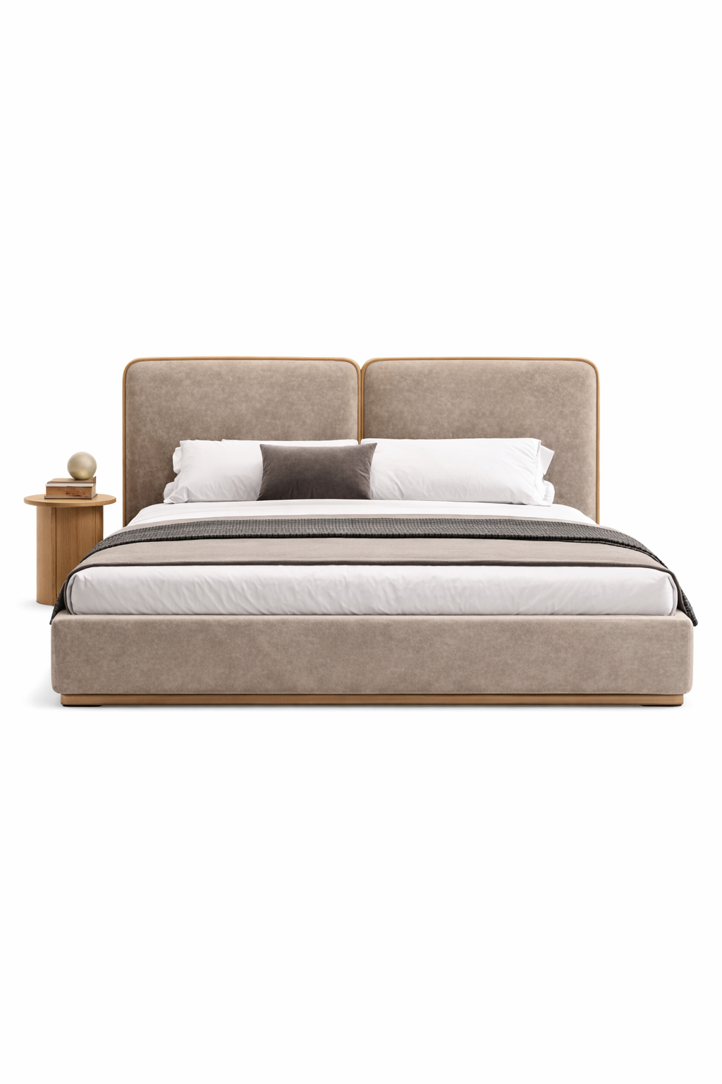 Tavira Luxury Upholstered Plush Bed