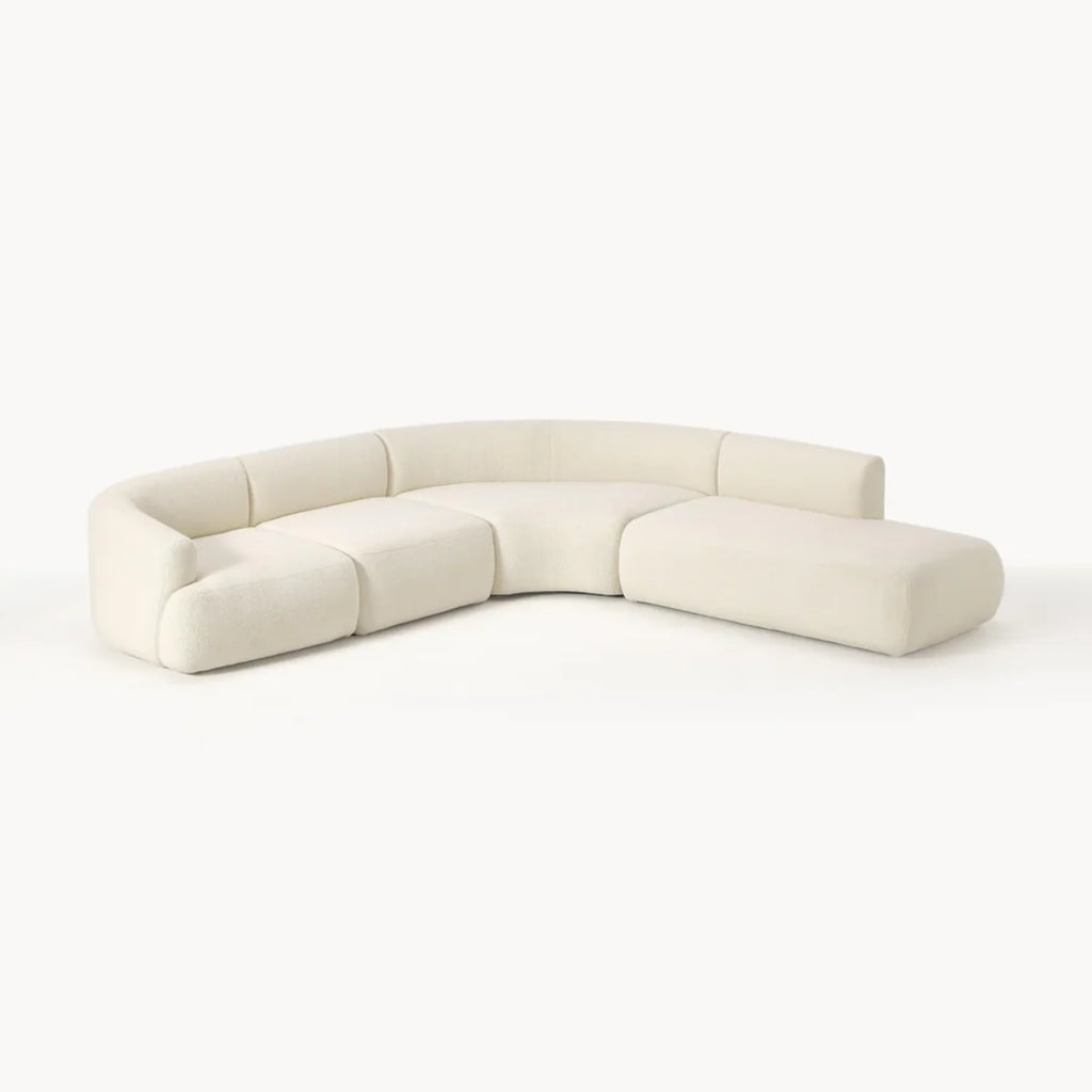Wheaty Modern Luxury Boucle Sectional Sofa