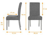 Magnificent Luxury 6 Seater Dining Table In Golden Stainless Steel Part Pay 1