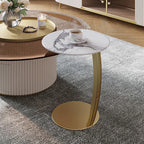 Nasir Modern Round Coffee Table Set