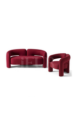 The Rosso Horizon Sofa Chair Set