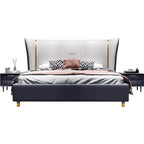 Miraculous Modern Upholstered Luxury Bed in Leatherette