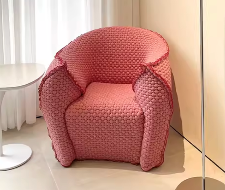 Cherry Puff Sofa Chair