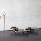 Rusta Modern Contemporary Nesting Coffee Table Set Of 3