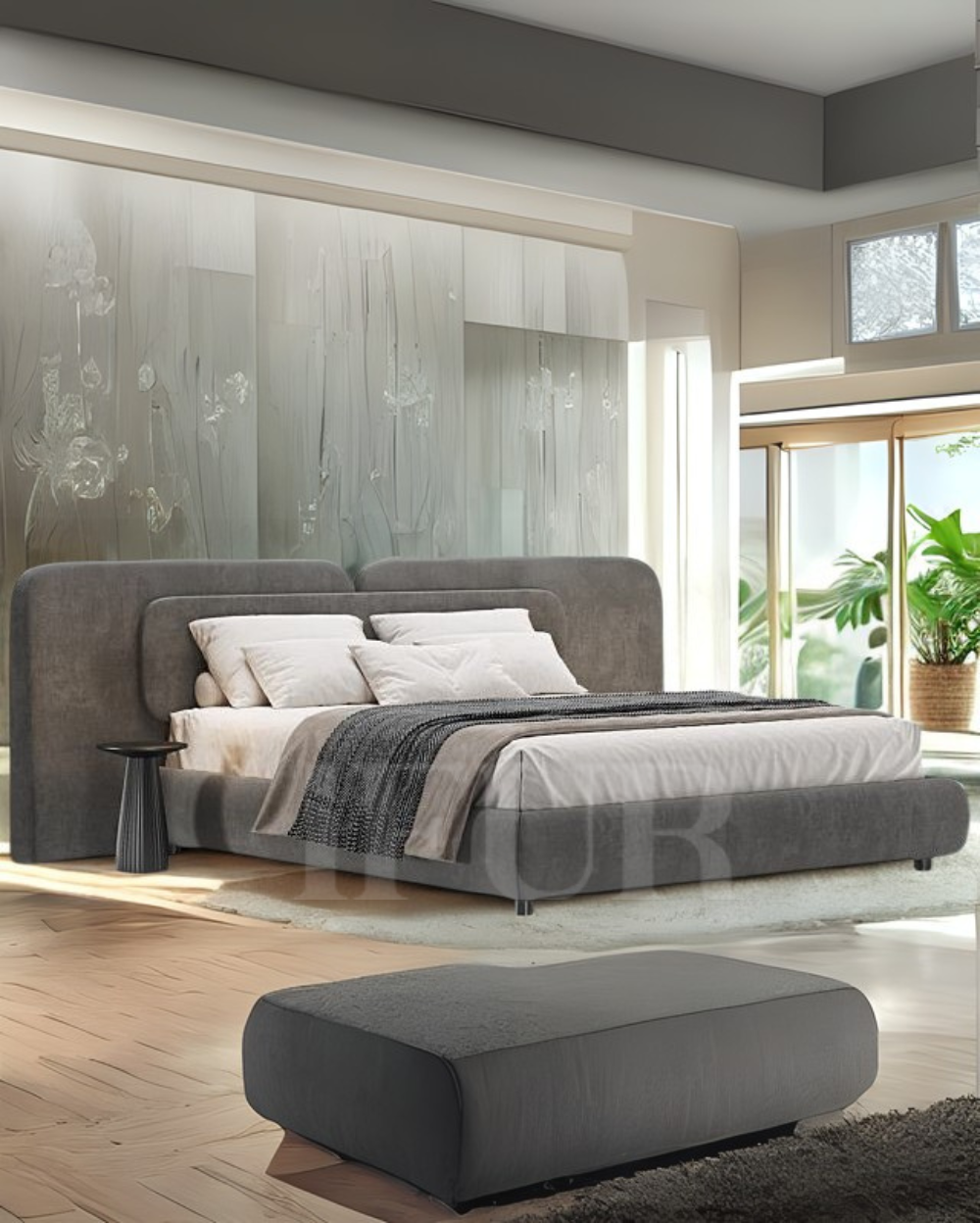Aethera Modern Luxury Upholstered Bed