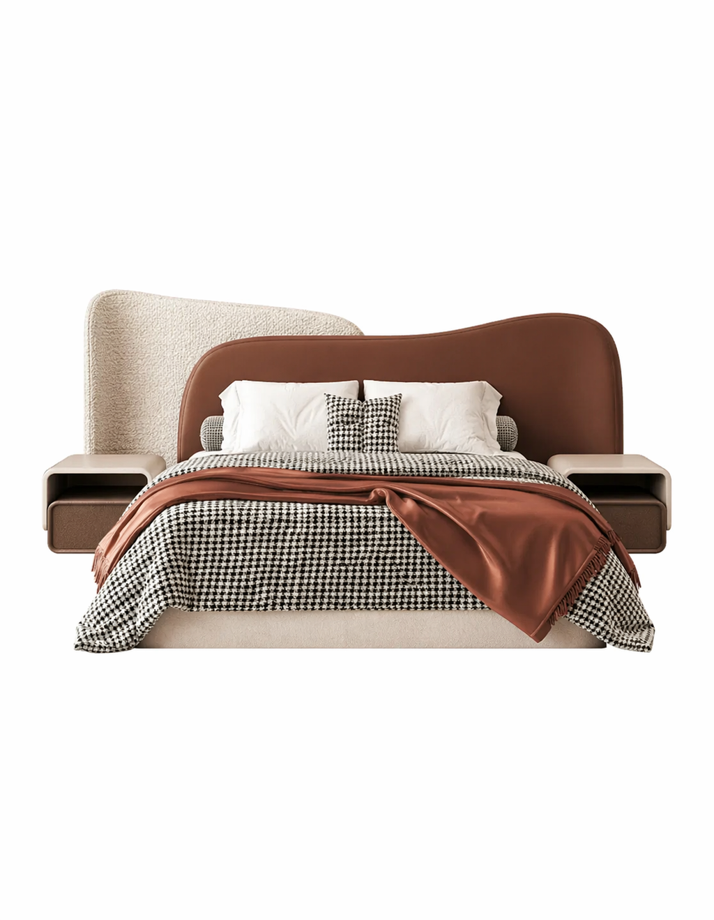 Aroma Modern Luxury Bed With Storage