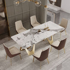Serene Contemporary Luxury 8 Seater Dining Table Set Final Part Pay