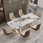 Serene Contemporary Luxury 8 Seater Dining Table Set Final Part Pay