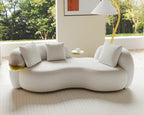 Metalia Modern Luxury 3 Seater Sofa