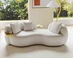 Metalia Modern Luxury 3 Seater Sofa