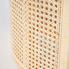 Lime Boho Round Wood Center Table
