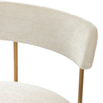Clarka Modern Metal Dining Chair