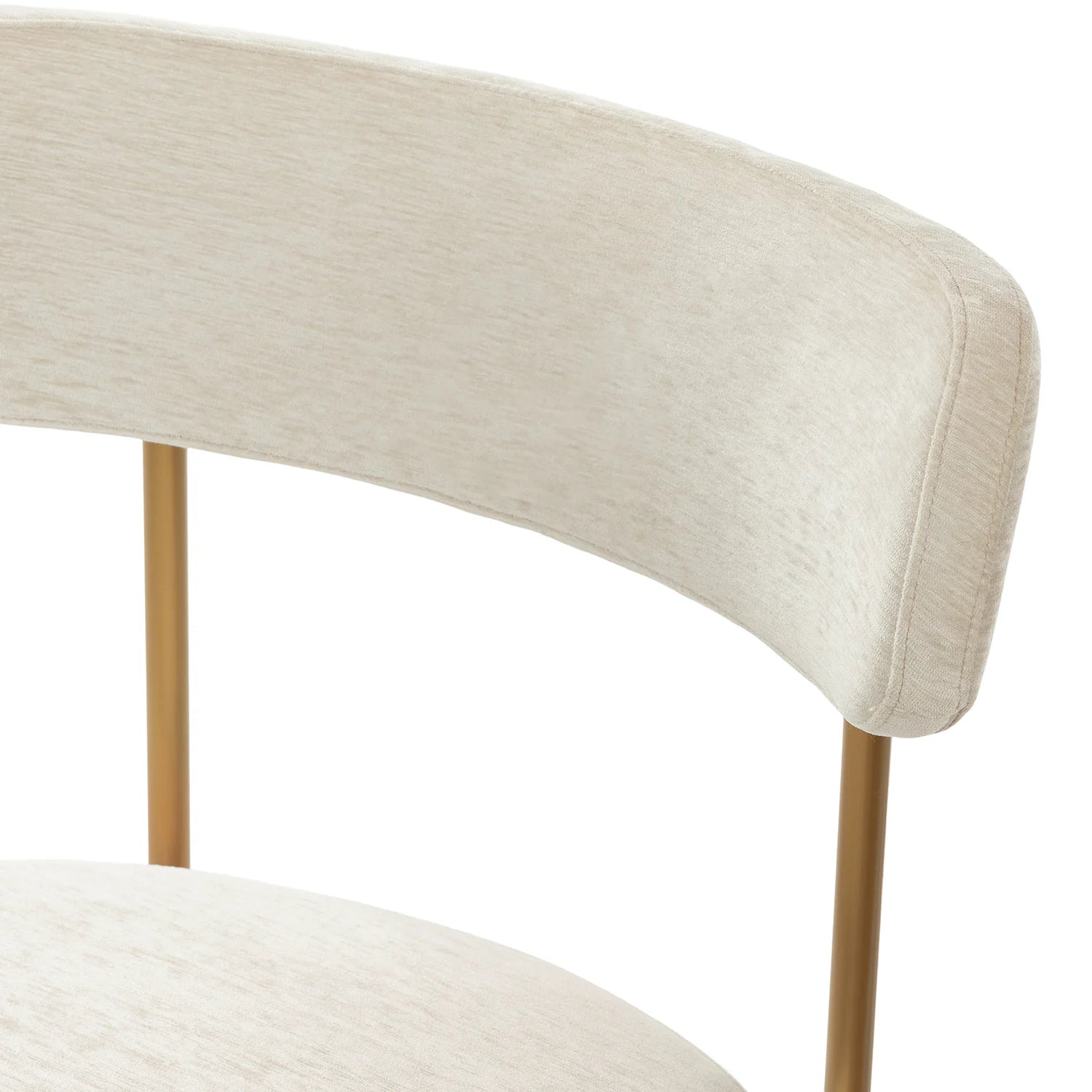 Clarka Modern Metal Dining Chair