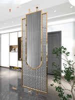 Raha Luxury Glass And Metal Partition