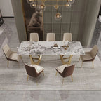 Serene Contemporary Luxury 8 Seater Dining Table Set Final Part Pay