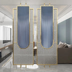 Raha Luxury Glass And Metal Partition
