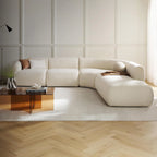 Wheaty Modern Luxury Boucle Sectional Sofa