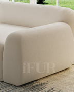 Capella Living Velvet Upholstered 3-Seater Luxury Sofa